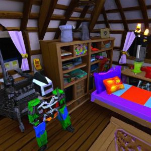 Jak zrobić stoJak na zbroję w Minecraft?
